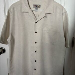 Men’s Caribbean Joe Collard Button-Down Shirt size Large